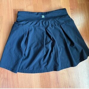 Black Athletic Skirt